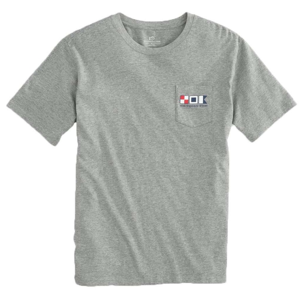 Southern Tide Gray Short Sleeve Tee